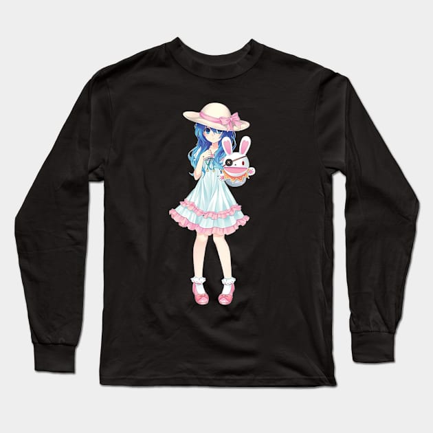 Yoshino Date A Live Long Sleeve T-Shirt by ZarenBeck